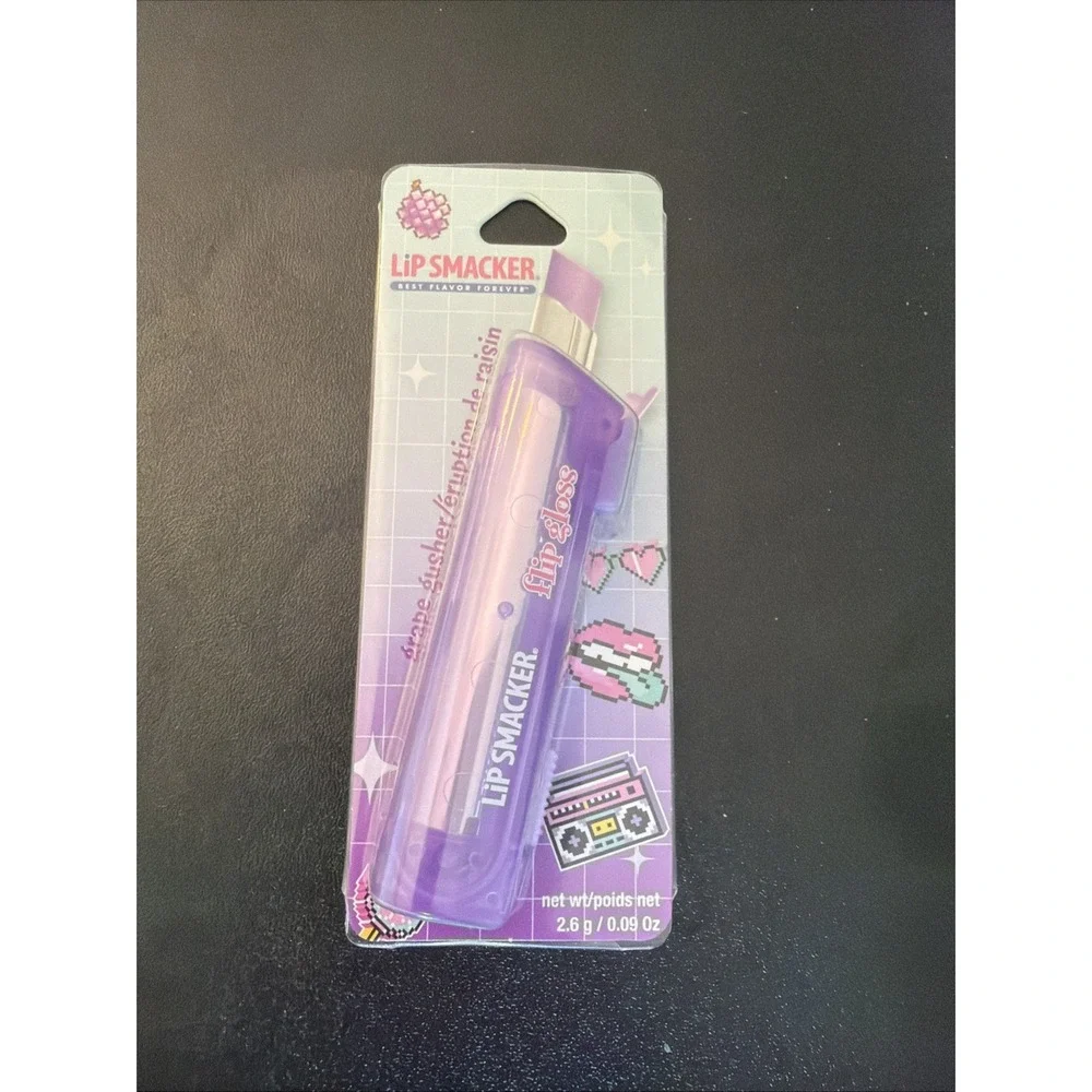 Lip Smackers NEW 2026 Flip Gloss GRAPE GUSHER Purple NIP Y2K‎